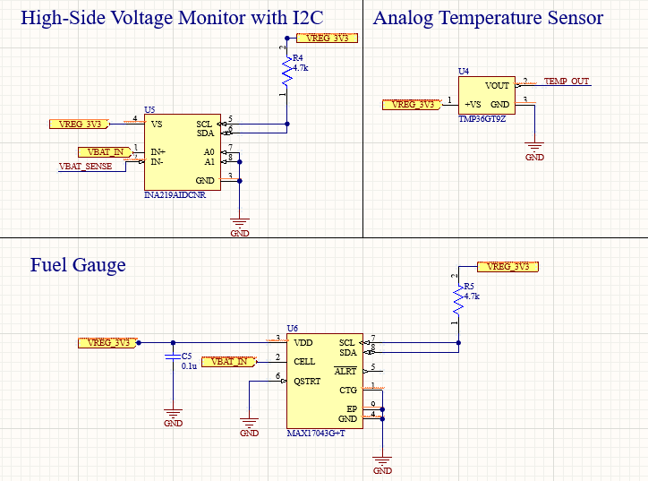 Battery Monitoring Schematic
